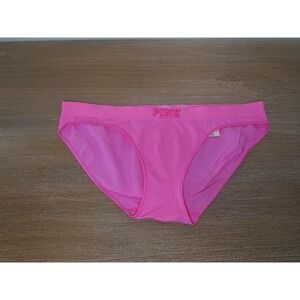 Victoria's Secret PINK Yoga Women's Medium‎ Pink Extra Low Rise Hipster Panty